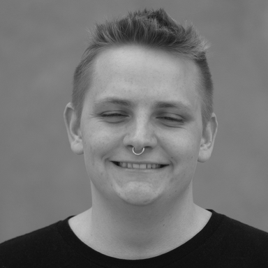 me smiling